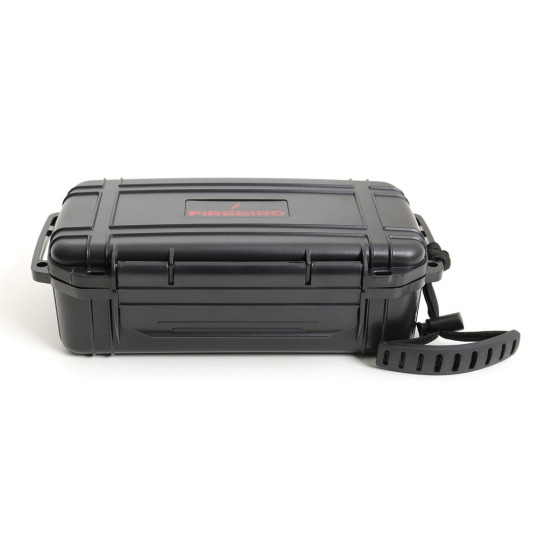 Firebird közepes méretű utazó humidor 10 szál szivar részére -fekete 