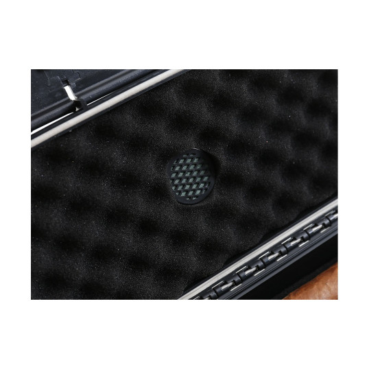 Firebird közepes méretű utazó humidor 10 szál szivar részére -fekete 