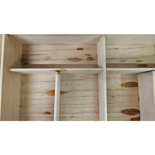 Angelo gasztro humidor 80-100 szál szivar részére, matt cseresznye színű, üvegtető, cédrusfa belső, párásító, analóg hygrométer - OUTLET-1