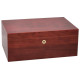 Adorini Triest Grande Deluxe humidor barna szinü Palisander mintás spanyol cédrusfa szivar tároló - 150 szál szivar részére
