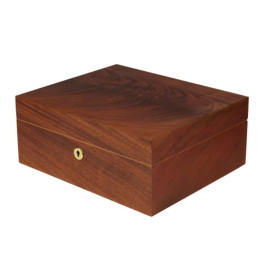 Adorini Siena mahagóni Medium Deluxe humidor – 75 szálas, spanyol cédrus belsővel
