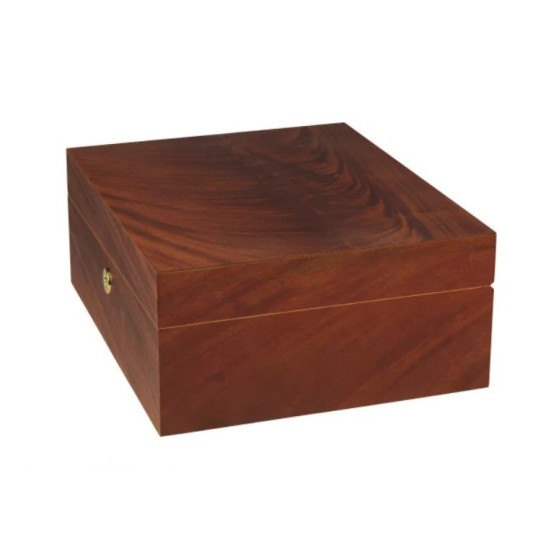 Adorini Siena mahagóni Medium Deluxe humidor – 75 szálas, spanyol cédrus belsővel