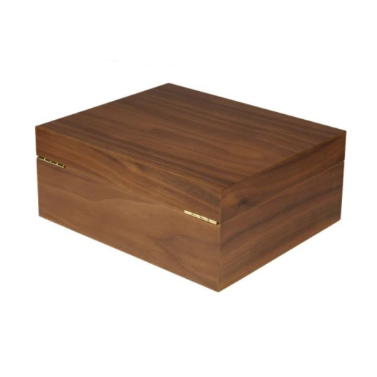 Adorini Ancona diófa Medium Deluxe humidor – 75 szálas, spanyol cédrus belsővel