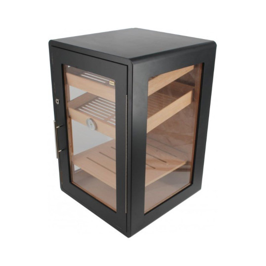 Adorini Bari Deluxe humidor – üvegajtós szivartároló szekrény, akár 250 szál részére