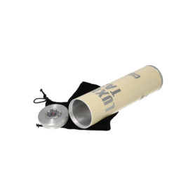 Angelo márkájú szivartároló henger, párásítóval és külső páratartalom mérővel - Krém színű