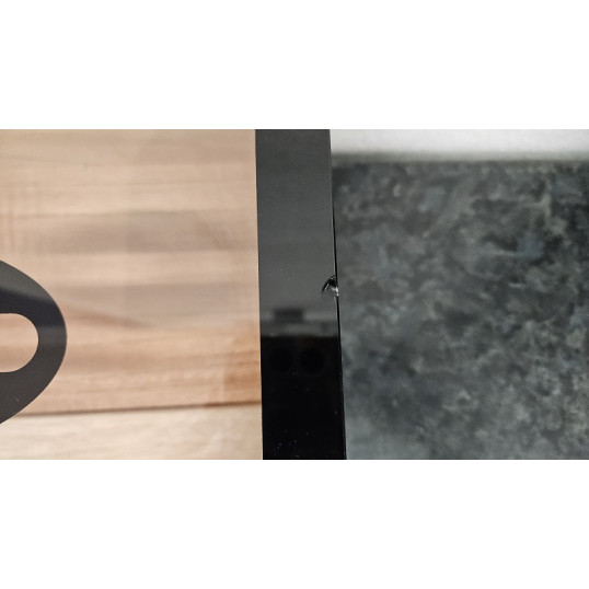 Angelo humidor 50 szál szivar részére, fekete színű, üvegtető, cédrusfa belső, párásító, külső analóg hygrométer - OUTLET - 3