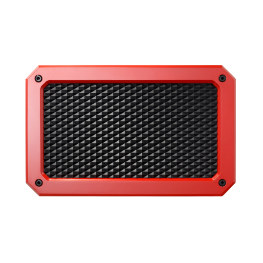 Colibri Rally Black and Red humidor 100-125 szál szivar számára digitális hygrométerrel 