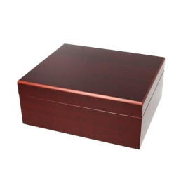 Germanus humidor 40 szál szivar részére, barna színű szivar tároló doboz + AJÁNDÉK szett!