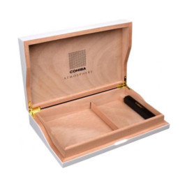 Cohiba Atmosphere fehér színű Humidor 10 szál szivar részére 