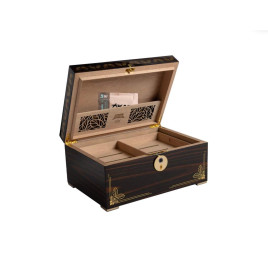 Oro by Humidor Supreme – Biometrikus luxus humidor - ébenfa 