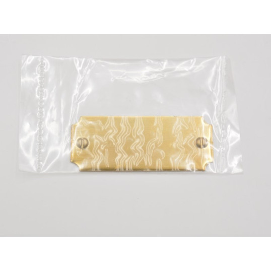 Humidor 100 szál szivar részére, kivehető tálcával és gravírozható táblával - Old World