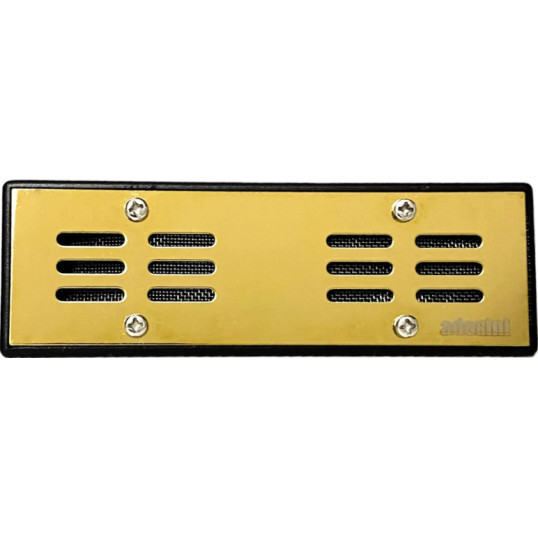 Adorini Deluxe arany színű párásító humidorba – szabályozható, akár 75 szál szivarhoz