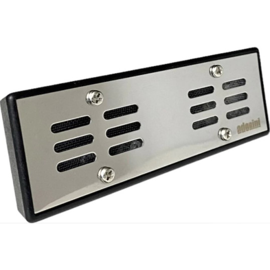 Adorini Deluxe ezüst színű párásító humidorba – szabályozható, akár 75 szál szivarhoz