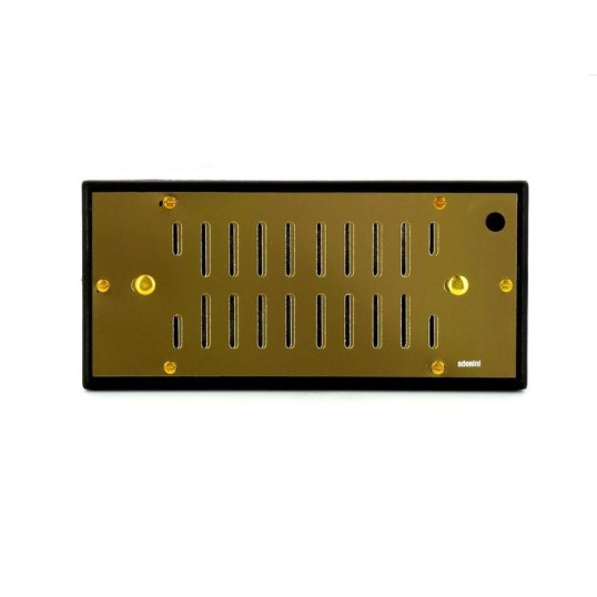 Adorini Deluxe arany színű párásító humidorba – szabályozható, akár 150 szál szivarhoz