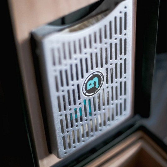 Boveda szivardoboz párásító tartó alumínium  - 1darab Boveda számára