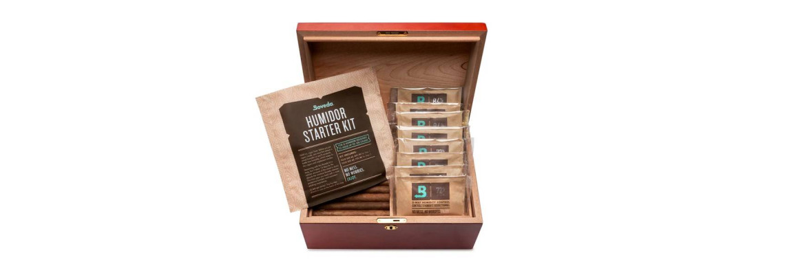 Készítse elő a humidorját megfelelően a Boveda Humidor Starter Kit segítségével!
