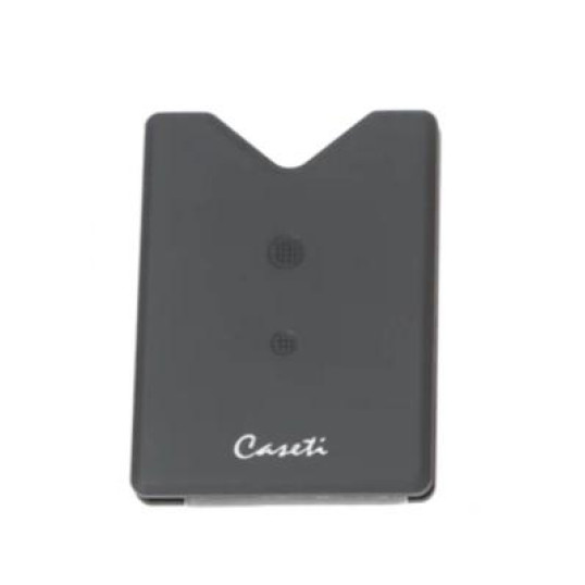 Caseti szivar fúró- és tartó egyben, nemesacél pengével-matt fekete és króm