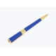 S.T. Dupont Liberté Blue lakkozott kék színű Ballpoint toll - Arany bevonatú