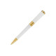S.T. Dupont Liberté White lakkozott fehér színű Ballpoint toll - Arany bevonatú - S.T. Dupont Liberté