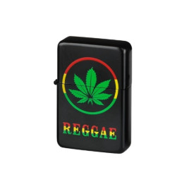 Angel Benzines öngyújtó fekete színű - Reggae