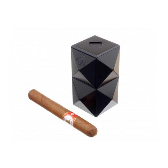 Colibri Quasar nagy méretű asztali szivargyújtó fekete, 3-as szúrólánggal