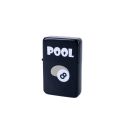 Benzines öngyújtó fekete 8-as billiárdgolyó- 245420-18