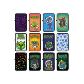 Wildfire benzines öngyújtó fekete színű - Egész tálcás kivitel