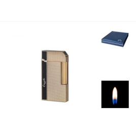 Caseti Rom mintás szivar öngyújtó arany/fekete  - tűzköves