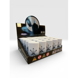 Cigar Brothers szivargyújtó egyes szúrólánggal - fehér - egész doboz