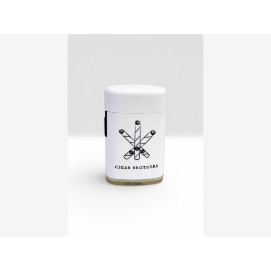 Cigar Brothers szivargyújtó egyes szúrólánggal - fehér