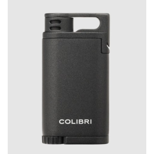 Colibri Belmont, egyes Jet lánggal égő szivar öngyújtó fekete színben