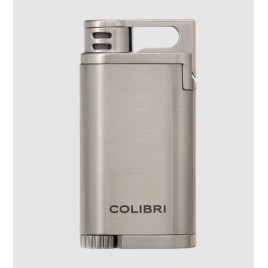 Colibri Belmont, egyes Jet lánggal égő szivar öngyújtó szürke színben