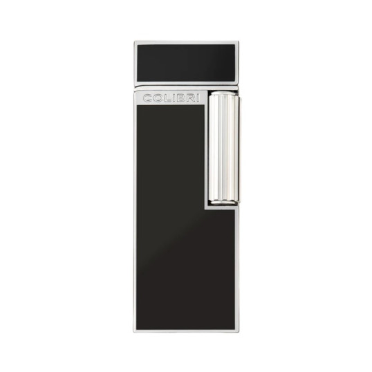 Colibri Continental Black & Chrome lágy lángos szivaröngyújtó - Colibri Continental