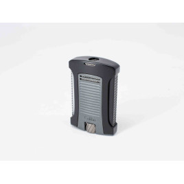 Colibri Daytona Charcoal erős egyes szúrólángos szivar öngyújtó piezo gyújtással - szürke