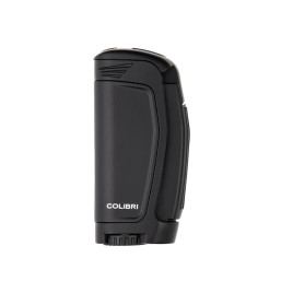 Colibri Enterprise E3 - 3 sugaras oldalsó szúrólángos szivaröngyújtó - fekete 