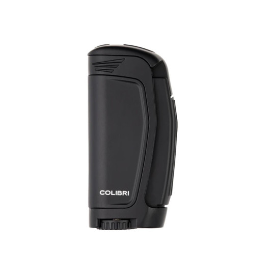 Colibri Enterprise E3 - 3 sugaras oldalsó szúrólángos szivaröngyújtó - fekete 