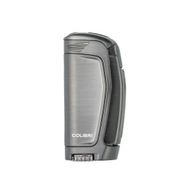 Colibri Enterprise E3 - 3 sugaras oldalsó szúrólángos szivaröngyújtó - gunmetal