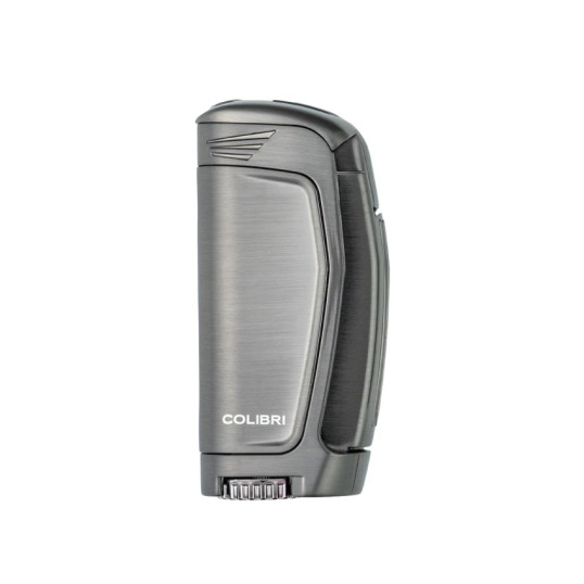 Colibri Enterprise E3 - 3 sugaras oldalsó szúrólángos szivaröngyújtó - gunmetal - Colibri Enterprise