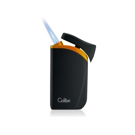 Colibri Falcon Charcoal különleges kialakítású szúró lángos szivar öngyújtó - szürke