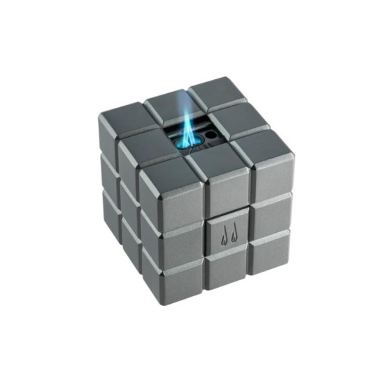 Colibri Charcoal Charcoal dupla szúrólángos asztali szivargyújtó - Szürke színű