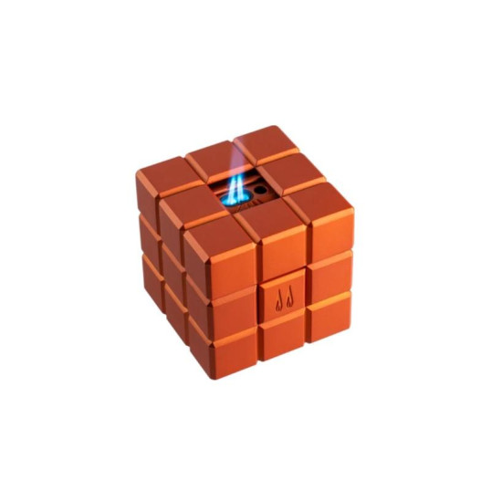 Colibri Heritage Orange dupla szúrólángos asztali szivargyújtó - Narancs színű