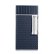 Colibri Julius Navy + Chrome szivar öngyújtó, dupla lánggal - Colibri Julius