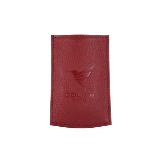 Colibri öngyújtó és szivar vágó tok, eredeti bőrből, bordó - Xl