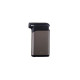 Colibri Pacific Gunmetal Black, oldalsó lánggal égő pipagyújtó kihúzható tömködővel, szürke és fekete - Colibri Pacific Air