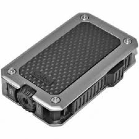 Colibri Rally szúrólángos szivargyújtó - króm és fekete