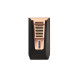Colibri Slide Black & Rose Gold fekete és rose gold színű szivaröngyújtó dupla szúrólánggal és beépített szivarfúróval - Colibri Slide