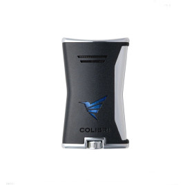Colibri Slim szivar öngyújtó - fekete, króm
