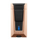 Colibri Stealth Triple Black, hármas szúrólángos szivar öngyújtó - matt rosegold-fekete