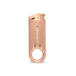 Dissim Soft Flame öngyújtó 45 fokban döntött lánggal, szivar és pipa gyújtásra is használható - Rosegold színű