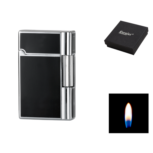 Eurojet szivar öngyújtó - fekete és ezüst színű